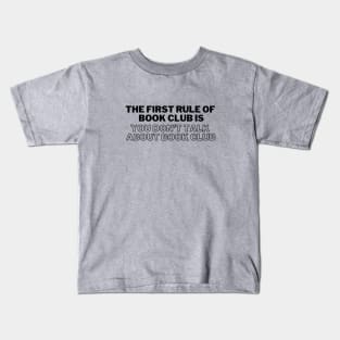 Tyler Durden's Book Club Kids T-Shirt